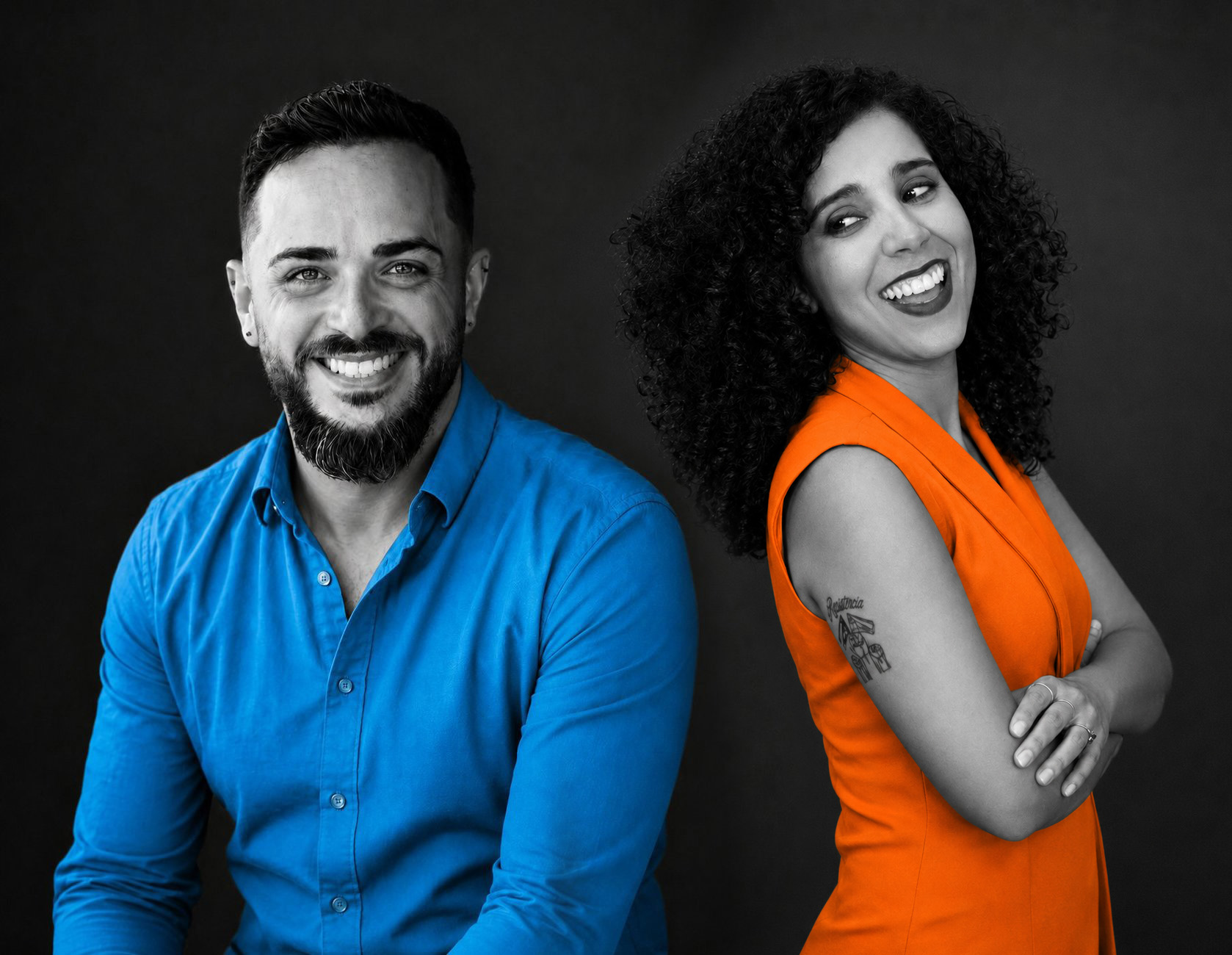 Edwin Ocasio y Wilmarilis Sanchez, equipo de IB Communication