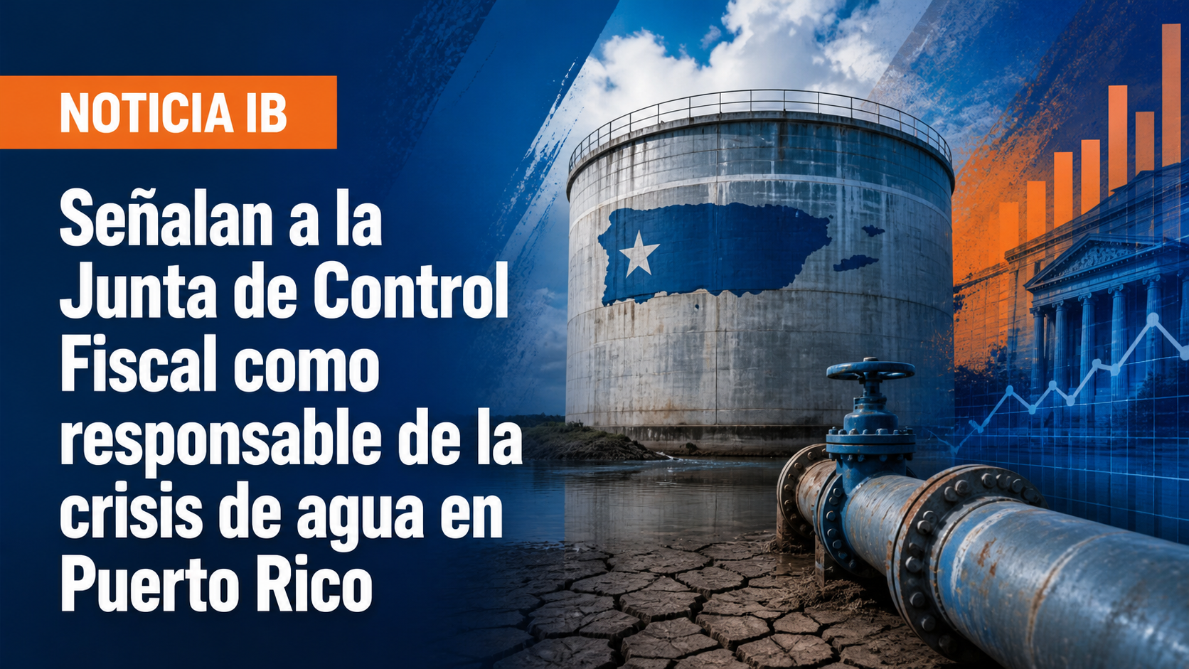 Señalan a la Junta de Control Fiscal como responsable de la crisis de agua en Puerto Rico