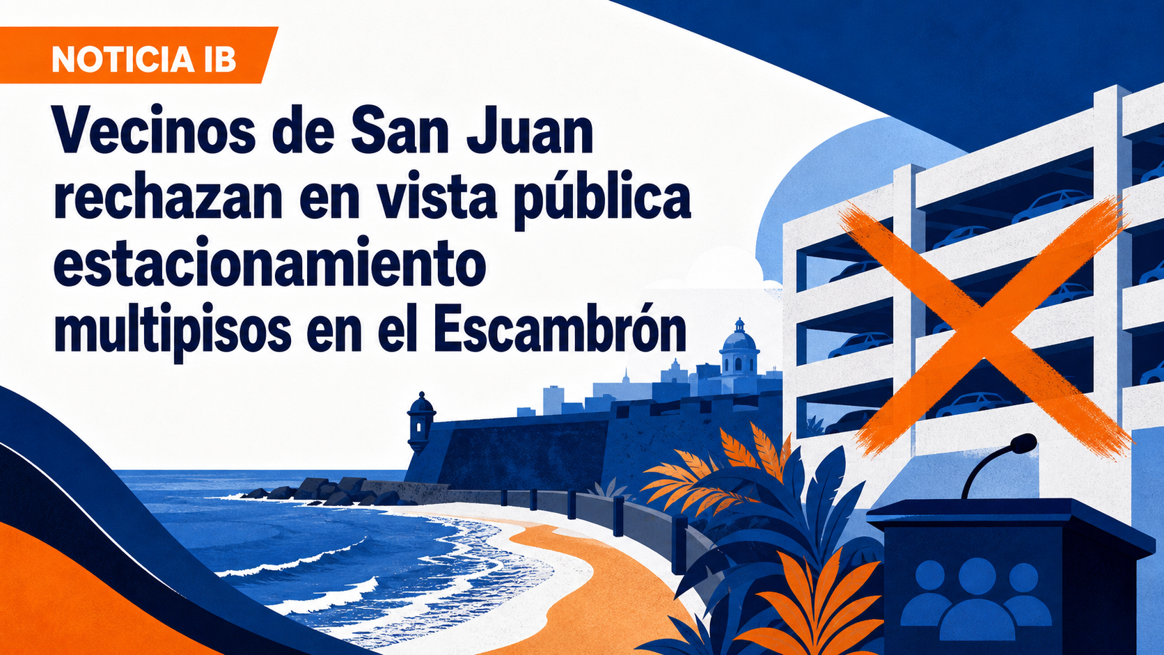 Vecinos de San Juan rechazan en vista pública estacionamiento multipisos en el Escambrón